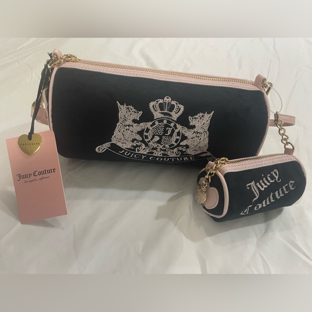 Juicy Couture Choose Scootie Dogs Barrel Satchel